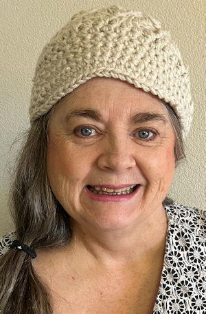 Carol Front View of Pippa Beanie